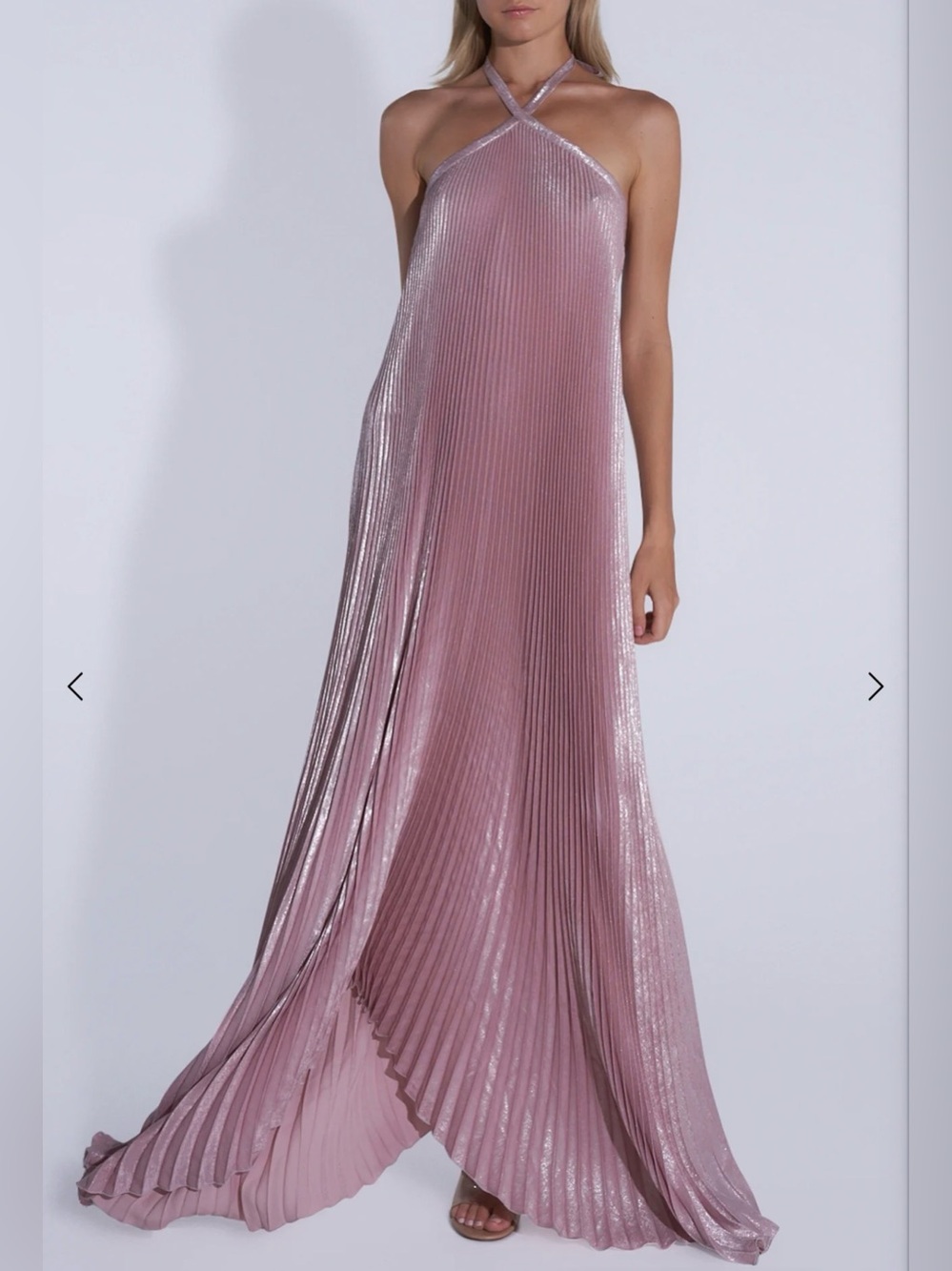 DEESSE GOWN DUSTY SHIMMER, XS, “Like New”